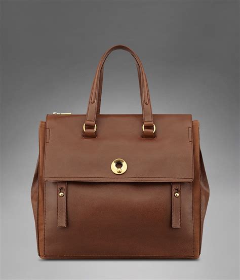 ysl leather muse tote|ysl tote shopper.